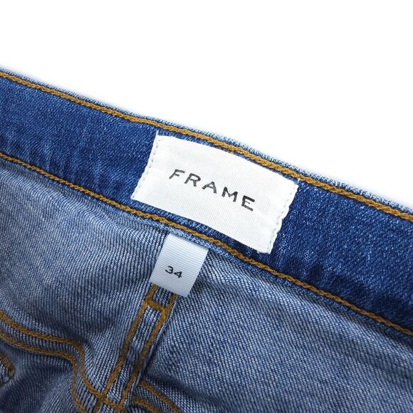 FRAME L'Homme Slim Jeans Jaden 34x32 Minimal Quiet Luxury Old Money Essential - Picture 2 of 8